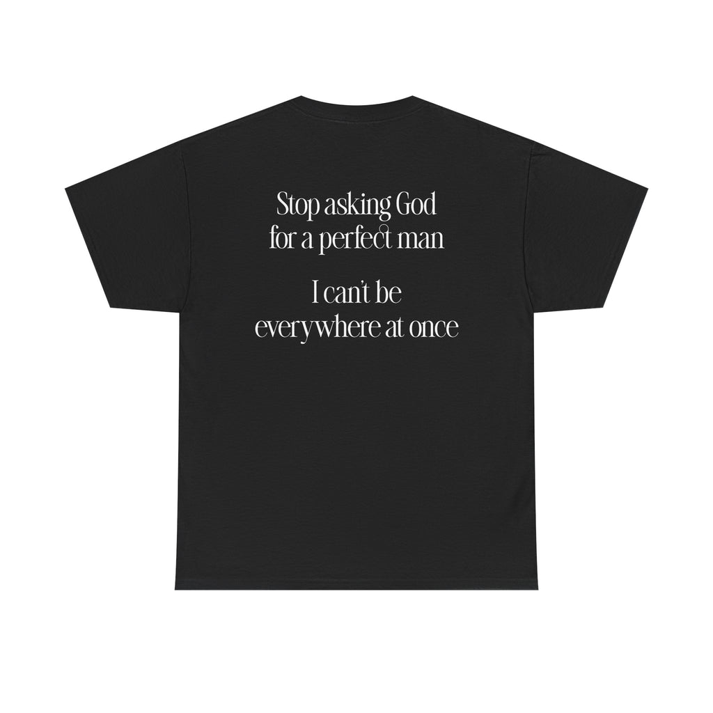 Quoted "Perfect man" T-Shirt