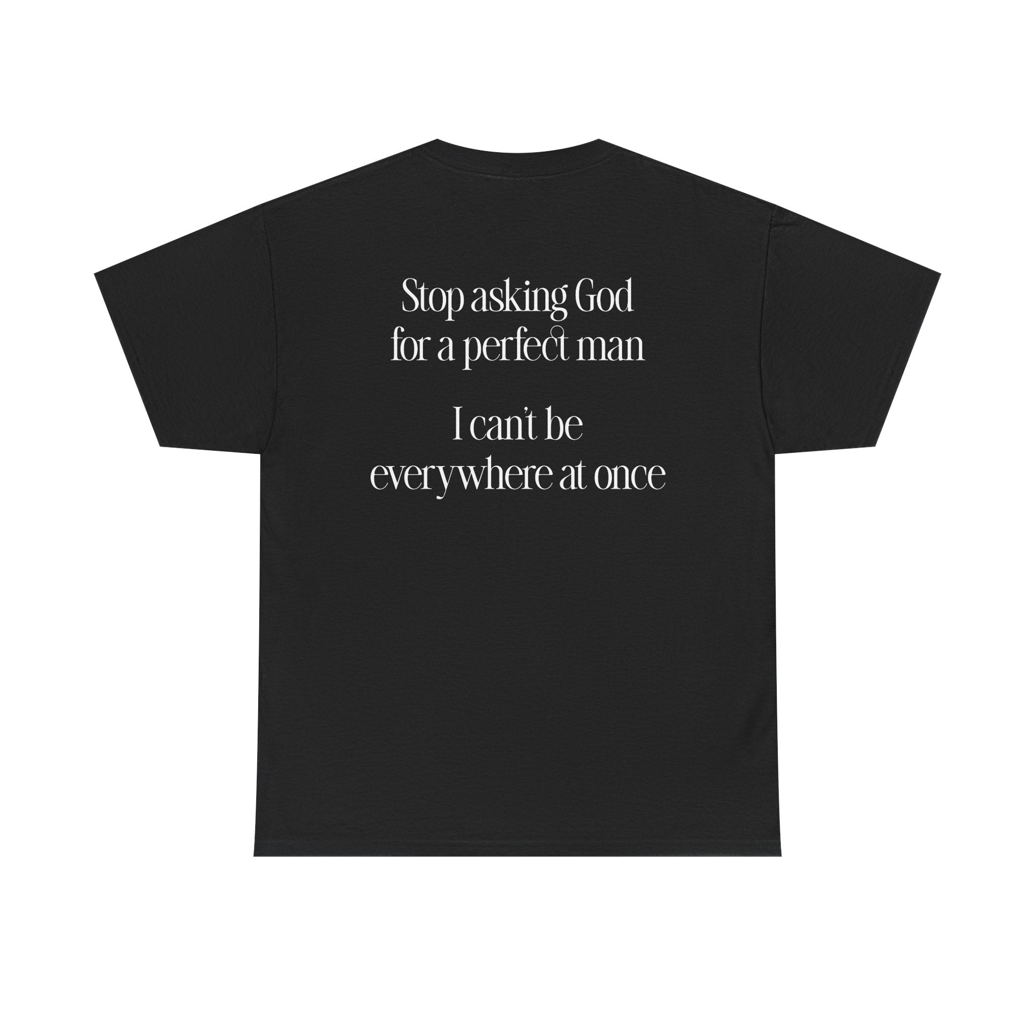 Quoted "Perfect man" T-Shirt